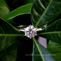 Hot Sales Classic 925 Silver 1CT Moissanite Ring